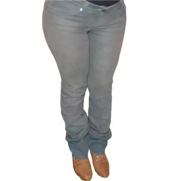 Rock & Republic Womens Grey Jeans Size 30 - Picture 4 of 13